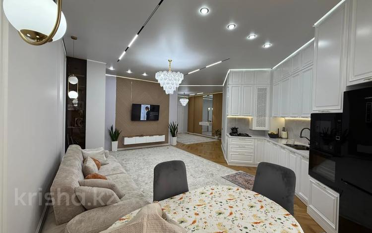 3-бөлмелі пәтер · 105 м² · 3/4 қабат, Толеметова 4 — Утегенова, бағасы: 70 млн ₸ в Шымкенте, Абайский р-н — фото 2