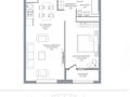 2-бөлмелі пәтер · 51 м² · 4/16 қабат, Каныша Сатпаева 90/55Б, бағасы: ~ 44.6 млн ₸ в Алматы, Бостандыкский р-н