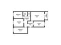 4-комнатная квартира · 75.4 м² · 6/6 этаж, курганская 4 за 26 млн ₸ в Костанае — фото 18