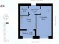 1-комнатная квартира · 36.83 м² · 9/9 этаж, Казыбек би 39 за 24 млн ₸ в Астане, Нура р-н