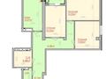 3-комнатная квартира · 87.2 м² · 3/9 этаж, Байдибек би — Байдибек би за 34.8 млн ₸ в Шымкенте, Енбекшинский р-н — фото 2