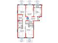 4-комнатная квартира · 113.92 м² · 6/6 этаж, Кайрат микрорайон 716/16 за ~ 63 млн ₸ в Алматы, Турксибский р-н — фото 3