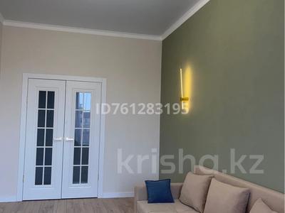 2-комнатная квартира · 58 м² · 12/12 этаж, Чингиз Айтматов 60 за 15 000 〒 в Астане, Есильский р-н