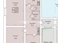 3-комнатная квартира · 105 м² · 2/9 этаж, Назарбаева 96 96 — Ашимова - Назарбаева за ~ 47.3 млн ₸ в Кокшетау — фото 7