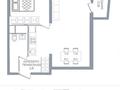 2-комнатная квартира · 43.4 м² · 2/16 этаж, Каныша Сатпаева — Тлендиева за 39 млн ₸ в Алматы, Бостандыкский р-н
