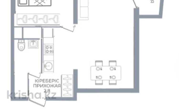 2-комнатная квартира · 43.4 м² · 2/16 этаж, Каныша Сатпаева — Тлендиева за 39 млн ₸ в Алматы, Бостандыкский р-н — фото 61
