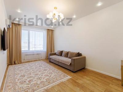 3-комнатная квартира · 85.1 м² · 8/9 этаж, Хусейн Бен Талал 28 за 65.5 млн ₸ в Астане, Есильский р-н