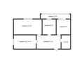 3-бөлмелі пәтер · 63.9 м² · 9/9 қабат, Корчагина 184, бағасы: 22 млн ₸ в Рудном — фото 34
