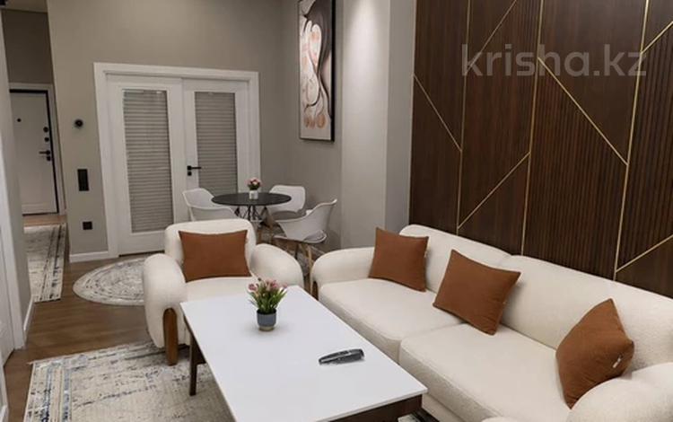 2-комнатная квартира · 61 м² · 6/16 этаж, Серкебаева 91 за 550 000 ₸ в Алматы, Бостандыкский р-н — фото 2