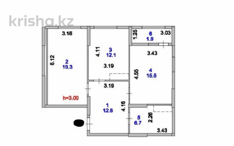 2-бөлмелі пәтер · 68.3 м² · 9/18 қабат, Е-36 13, бағасы: 35.4 млн ₸ в Астане, Нура р-н — фото 2