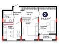 2-комнатная квартира · 60 м² · 8/11 этаж, Улы Дала 14 — Улы Дала за 35 млн ₸ в Астане, Нура р-н — фото 9