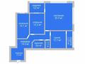 3-комнатная квартира, 102.6 м², 2/7 этаж, Назарбаева 199 — КостанайПлаза за 48 млн 〒 — фото 14