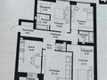 4-комнатная квартира · 115 м² · 2/9 этаж, Е 496 7 за 70 млн 〒 в Астане, Есильский р-н