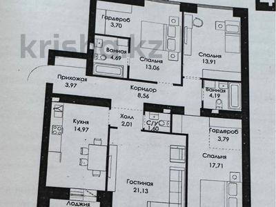 Продажа квартир в Астане: 4-комнатная квартира · 114.85 м² · 2/9 этаж, Е 496 7 за 64 млн 〒 4-комнатная квартира · 114.85 м² · 2/9 этаж, Е 496 7 за 64 млн 〒 в Астане, Есильский р-н