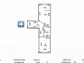2-комнатная квартира · 52.4 м² · 11/12 этаж, Туркестан 10 за 37 млн ₸ в Астане, Есильский р-н — фото 24