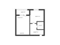 2-бөлмелі пәтер · 50 м² · 2/5 қабат, Габдулина 9, бағасы: 23 млн ₸ в Кокшетау — фото 25