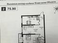 2-бөлмелі пәтер · 75.9 м² · 5/16 қабат, Ауэзова 3г/2, бағасы: 66 млн ₸ в Алматы, Алмалинский р-н — фото 2