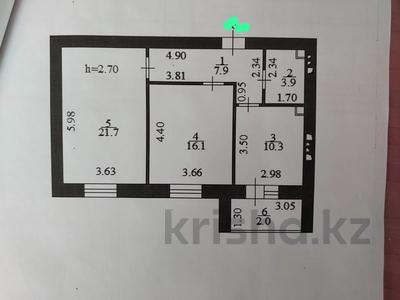 2-бөлмелі пәтер, 62 м², 8/12 қабат, БейбарысСултан, бағасы: 21.3 млн 〒 в Астане, Сарыарка р-н