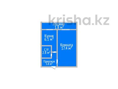 1-комнатная квартира, 32 м², 5/5 этаж, 9 микрорайон 1 за 12 млн 〒 в Костанае