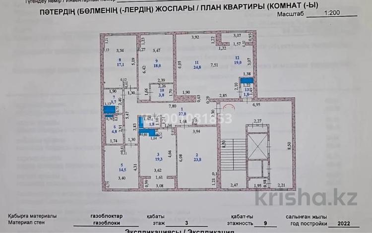 6-комнатная квартира · 176 м² · 3/9 этаж, Абулхайр хана 63 — Hyundai центр Атырау за 122 млн ₸ — фото 2