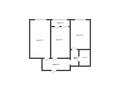 2-бөлмелі пәтер · 60.5 м² · 2/9 қабат, Береке шағын ауданы 60, бағасы: 29 млн ₸ в Костанае, Микрорайон Береке — фото 17