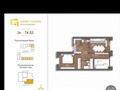 2-комнатная квартира · 74.52 м², мкр. Алтын орда 192 — Халела досмухамедулы за ~ 25.3 млн ₸ в Актобе — фото 4