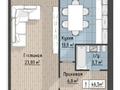 1-комнатная квартира · 46.5 м² · 7/8 этаж, 29а мкр 38/8 за 7.2 млн ₸ в Актау — фото 7