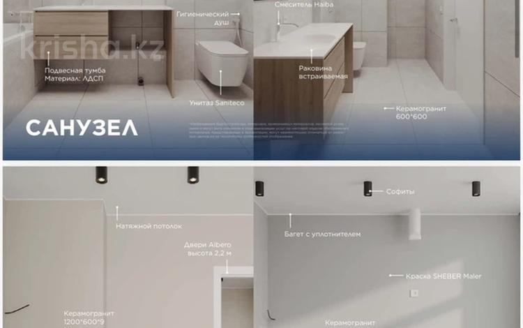 2-комнатная квартира · 66.36 м² · 2/9 этаж, Е-899 7 за 65 млн ₸ в Астане, Нура р-н — фото 14