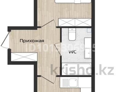 2-комнатная квартира · 46.2 м² · 1/4 этаж, Аубакирова 35/525 за 25 млн ₸ в 