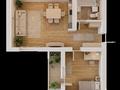 2-бөлмелі пәтер · 53.8 м² · 5/5 қабат, Микрорайон Пригородный 4Г, бағасы: 23 млн ₸ в Астане, Есильский р-н — фото 8