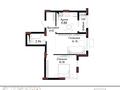 2-бөлмелі пәтер · 55.6 м² · 14/18 қабат, Тәуелсіздік, бағасы: 38.5 млн ₸ в Астане, Алматы р-н — фото 2