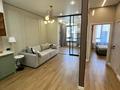 2-бөлмелі пәтер · 46.6 м² · 13/13 қабат, ул. Кармысова 84/2, бағасы: 58 млн ₸ в Алматы, Медеуский р-н