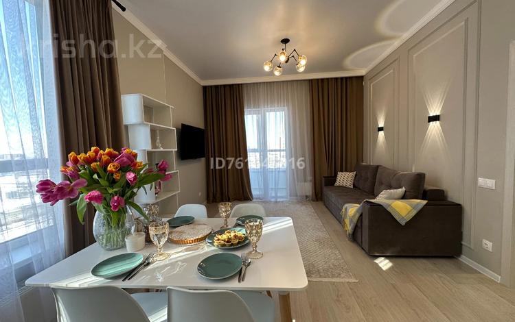 2-комнатная квартира · 55 м² · 8 этаж, Рыскулова 5/3 за 25 000 ₸ в Астане, Есильский р-н — фото 3