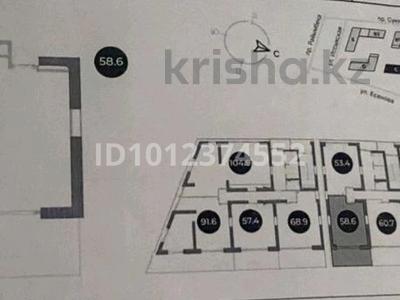 2-комнатная квартира · 58.6 м² · 3/12 этаж, Просп. Суюнбая 15В за 58.6 млн ₸ в Алматы, Жетысуский р-н