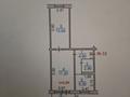2-комнатная квартира · 45 м² · 5/5 этаж, мкр Жайлау 21 за 9 млн ₸ в Таразе