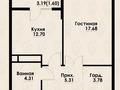 1-комнатная квартира · 45.4 м² · 9/12 этаж, Макатаева - Байтурсынова за ~ 41 млн ₸ в Алматы, Алмалинский р-н — фото 5