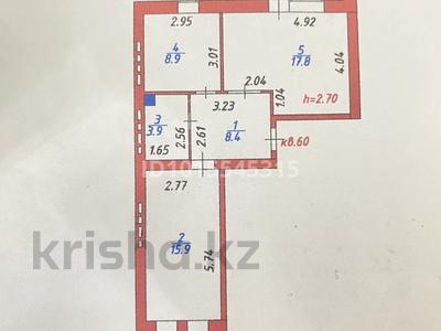 2-бөлмелі пәтер · 57 м² · 5/5 қабат, Пригородный ш/а. 105/1, бағасы: 26 млн ₸ в Астане, Есильский р-н