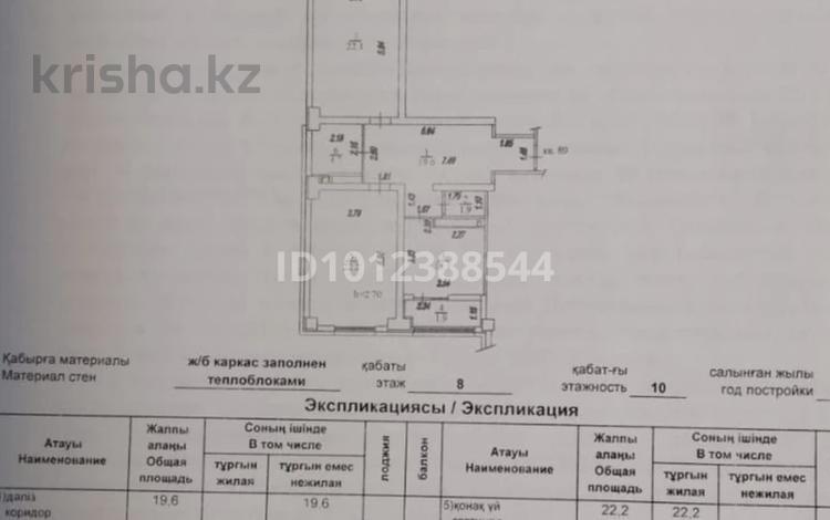 2-бөлмелі пәтер · 83.5 м² · 8/10 қабат, Просп. Назарбаева 36к2, бағасы: 69 млн ₸ в Алматы, Медеуский р-н — фото 2