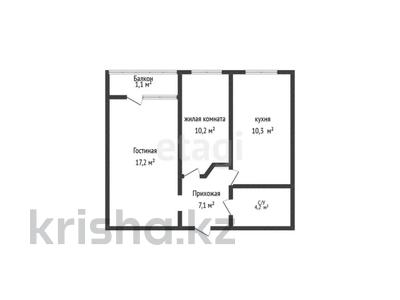 2-комнатная квартира · 50.1 м² · 4/6 этаж, Юбилейный 22 за 25.7 млн 〒 в Костанае