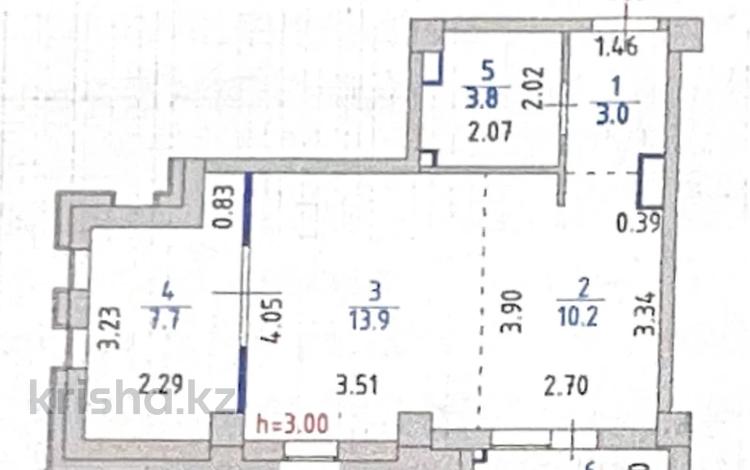 1-комнатная квартира · 40 м² · 8/20 этаж, Туркестан 14 А за 27 млн ₸ в Астане, Есильский р-н — фото 2