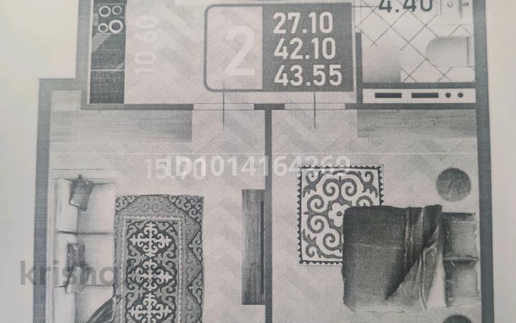 2-бөлмелі пәтер · 43.55 м² · 10/14 қабат, Сафуан Шаймерденов 1, бағасы: 21 млн ₸ в Астане, Сарайшык р-н — фото 2