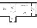 2-бөлмелі пәтер, 53.3 м², 6/9 қабат, Е. Ауельбекова 120 А, бағасы: 18.5 млн 〒 в Кокшетау — фото 2