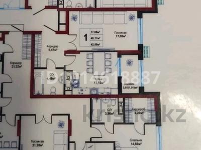 1-комнатная квартира · 43 м² · 14/16 этаж, Чингиз Айтматов 24/14 за 22 млн ₸ в Астане, Нура р-н