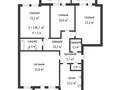 4-комнатная квартира · 148.5 м² · 3/4 этаж, Саяжай за 46 млн ₸ в Актобе, жилой массив Заречный-2 — фото 26
