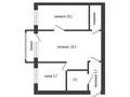 2-комнатная квартира · 42.8 м² · 2/4 этаж, Аль- фараби за 15.8 млн ₸ в Костанае — фото 13