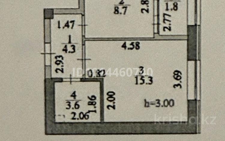 1-комнатная квартира · 34 м² · 4/9 этаж, Мухамеджан Тынышбайулы 10 за 20.5 млн ₸ в Астане, Сарайшык р-н — фото 2
