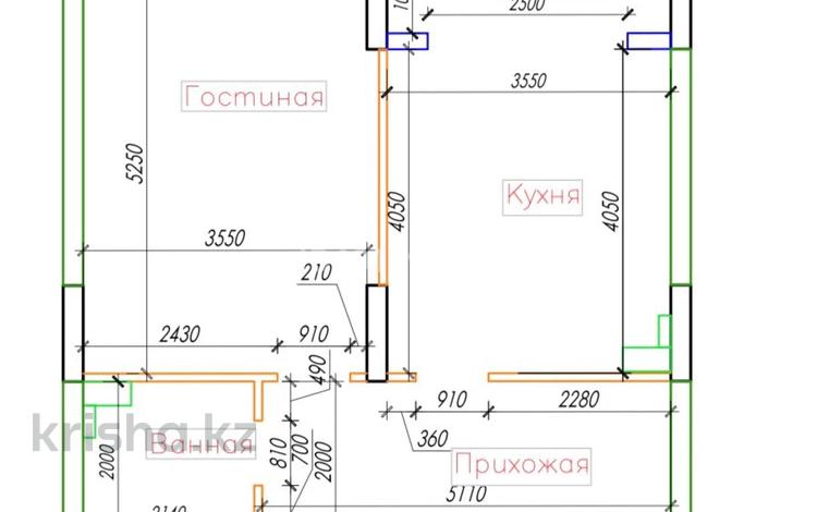 2-бөлмелі пәтер · 49.35 м² · 6/9 қабат, Проспект Каныша Сатпаева 15/е, бағасы: 29 млн ₸ в Усть-Каменогорске — фото 4