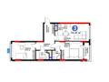 3-комнатная квартира · 74.41 м², ул. Жошы хан, 10 за ~ 47.8 млн 〒 в Астане, Есильский р-н — фото 3