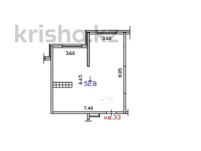 2-комнатная квартира · 58 м² · 4/9 этаж, мкр Кайрат 4 за 24 млн ₸ в Алматы, Турксибский р-н