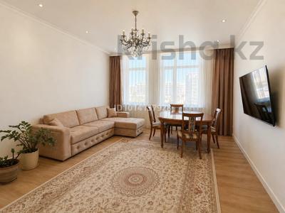 3-комнатная квартира · 108 м² · 4/9 этаж, мкр Комсомольский, Мангилик Ел 51/2 — Ула-Дала - Туркестан за 69.5 млн ₸ в Астане, Есильский р-н